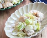 鶏むね肉と春キャベツのしらす炒め作り方6写真