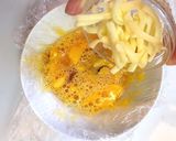 くるみとチーズの卵焼き（オムレツ）レンジ作り方12写真