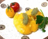 くるみとチーズの卵焼き（オムレツ）レンジ作り方24写真