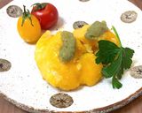 くるみとチーズの卵焼き（オムレツ）レンジ作り方25写真