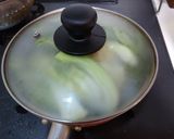 青梗菜のオリーブオイル蒸し作り方5写真