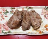 春爛漫！蕗味噌の蓮根豚肉巻き作り方5写真