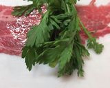 春を感じる!春菊の豚肉巻き作り方2写真