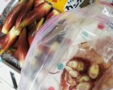 お年寄り絶賛シリーズ☆茗荷リンゴ酢漬け☆作り方1写真