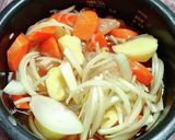 炊飯器de鶏じゃが作り方3写真