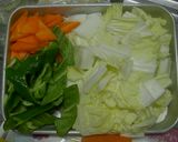 野菜たっぷり！あんかけ焼きそば作り方1写真