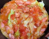 リングィッサのキャベツトマト炒め作り方6写真