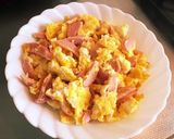 魚肉ソーセージの卵とじ作り方7写真