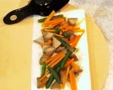 マヨ牛蒡サラダni胡桃をかけて♪作り方7写真