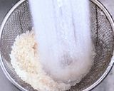 干しえびとキャベツの釜飯作り方1写真