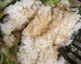 アサリとニンニクの芽でピラフ作り方3写真