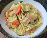 ズッキーニのサラスパサラダ☆カレー風味作り方6写真