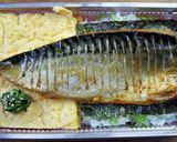 塩サバと玉子焼きのお弁当作り方5写真