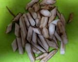 ごぼうとシイタケのお吸い物作り方1写真