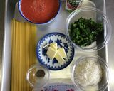 ブロッコリー入りトマトパスタ作り方1写真