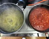ブロッコリー入りトマトパスタ作り方2写真