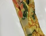 鮭と小松菜のスパニッシュオムレツ作り方7写真