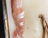 真ホッケのフライほうれん草巻き作り方3写真