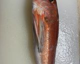 カナガシラの塩昆布和えと肝醤油刺し作り方1写真