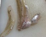 カナガシラの塩昆布和えと肝醤油刺し作り方5写真