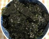 ★簡単★たっぷり韓国海苔どんぶりおにぎり作り方2写真