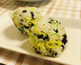 ★簡単★たっぷり韓国海苔どんぶりおにぎり作り方4写真
