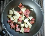 菜の花と温泉卵のペイザンヌサラダ。作り方5写真