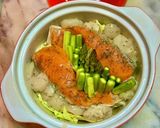 2808鮭と帆立のポットオーブン蒸し焼き作り方3写真