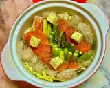 2808鮭と帆立のポットオーブン蒸し焼き作り方4写真