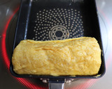 朝昼夕弁当♪竹輪ほうれん草のだし巻卵作り方6写真