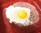 お水で簡単目玉焼き作り方2写真