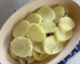 アンチョビとじゃがいものグラタン作り方7写真