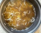 ソロキャンプ用・しらすとアサリご飯作り方4写真