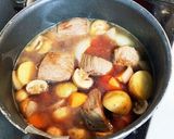 小さな新じゃがを使ったビーフシチュー作り方8写真