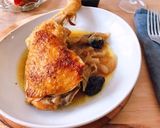 スペイン料理☆鶏肉とプルーンのオイル煮作り方6写真