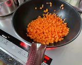 野菜たっぷりニンジンチャーハン作り方3写真