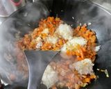 野菜たっぷりニンジンチャーハン作り方5写真