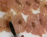 トースターで、ささみの梅しそロール焼き作り方4写真
