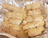 トースターで、ささみの梅しそロール焼き作り方7写真