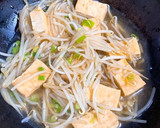 厚揚げともやしのトロミあんかけ作り方5写真