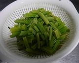 若ゴボウの煮びたし　わかめと春を満喫作り方3写真