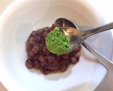抹茶あんバタートースト簡単食パンカフェ作り方4写真