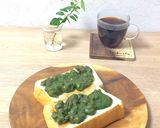 抹茶あんバタートースト簡単食パンカフェ作り方11写真