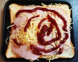 ハムチーズエッグホットサンド作り方6写真