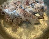 千切り大根とすじ肉の炊き合わせ作り方1写真