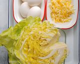 ワンパン★巣ごもりチーズキャベツ作り方1写真
