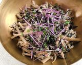 食物繊維たっぷり！ごま味噌チキンサラダ作り方5写真