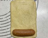 ウールロールパン　ふんわりウインナー作り方4写真