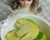 リカちゃん♡芽キャベツたらこマヨ和え*.作り方5写真