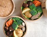 韓国風ごま味噌だれで楽しむ温野菜作り方4写真